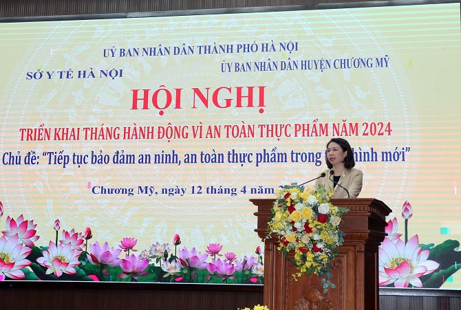 Hà Nội triển khai Tháng hành động vì an toàn thực phẩm năm 2024