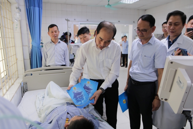 Cập nhật tình hình sức khỏe của các nạn nhân trong vụ cháy tại phố Trung Kính