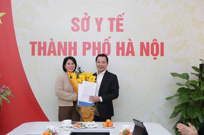 Công bố quyết định giao nhiệm vụ phụ trách Bệnh viện Phụ sản Hà Nội